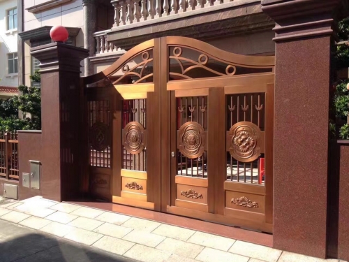拒絕銅門行業(yè)不規(guī)范亂象，銅門定制工業(yè)化，西安天卓銅門