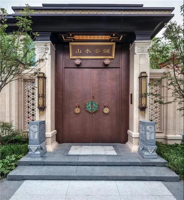 西安天卓銅門，手工銅門鍛造廠家