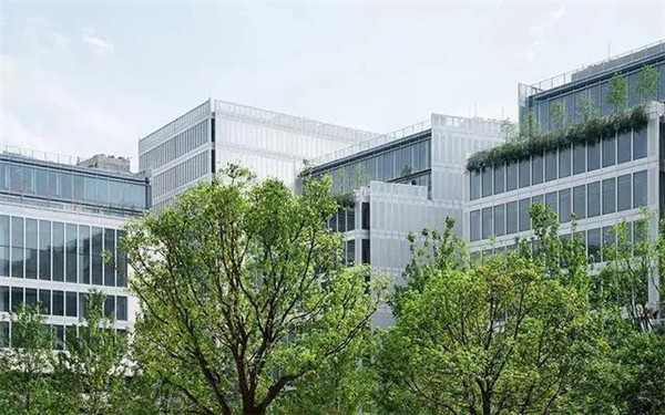 杭州天目里辦公樓出入口解決方案，多瑪凱拔自動門速通門地彈簧