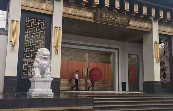 房地產(chǎn)銅門，小區(qū)銅門，售樓部銅門