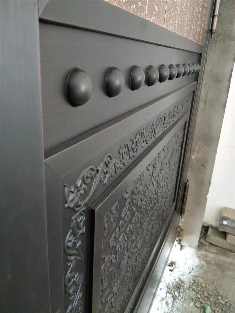 對(duì)開(kāi)庭院銅門5